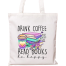 Fashionable Fabric Tote Bag With Zipper image