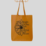 Fashionable Fabric Tote Bag With Zipper image