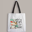 Fashionable Fabric Tote Bag With Zipper - BWTG -066 image