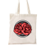 Fashionable Fabric Tote Bag With Zipper image