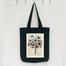 Fashionable Fabric Tote Bag With Zipper image