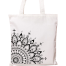 Fashionable Fabric Tote Bag With Zipper image