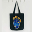 Fashionable Fabric Tote Bag With Zipper image