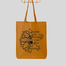 Fashionable Fabric Tote Bag With Zipper image