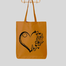 Fashionable Fabric Tote Bag With Zipper image