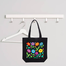 Fashionable Fabric Tote Bag With Zipper image