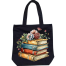 Fashionable Fabric Tote Bag With Zipper image