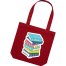 Fashionable Fabric Tote Bag With Zipper image