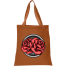 Fashionable Fabric Tote Bag With Zipper image