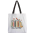 Fashionable Fabric Tote Bag With Zipper image