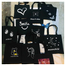 Fashionable Fabric Tote Bag With Zipper image