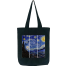 Fashionable Fabric Tote Bag With Zipper image