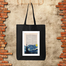 Fashionable Fabric Tote Bag With Zipper image
