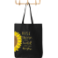 Fashionable Fabric Tote Bag With Zipper image