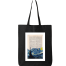 Fashionable Fabric Tote Bag With Zipper image