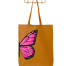 Fashionable Fabric Tote Bag With Zipper image