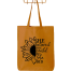 Fashionable Fabric Tote Bag With Zipper image