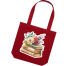 Fashionable Fabric Tote Bag With Zipper image
