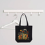 Fashionable Fabric Tote Bag With Zipper image
