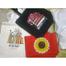 Fashionable Fabric Tote Bag With Zipper image