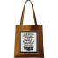 Fashionable Fabric Tote Bag With Zipper image