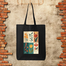 Fashionable Fabric Tote Bag With Zipper image