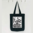 Fashionable Fabric Tote Bag With Zipper image