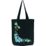 Fashionable Fabric Tote Bag With Zipper image