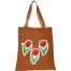 Fashionable Fabric Tote Bag With Zipper image