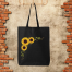 Fashionable Fabric Tote Bag With Zipper image