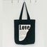 Fashionable Fabric Tote Bag With Zipper image