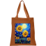 Fashionable Fabric Tote Bag With Zipper image