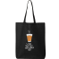 Fashionable Fabric Tote Bag With Zipper image