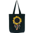 Fashionable Fabric Tote Bag With Zipper image