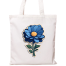 Fashionable Fabric Tote Bag With Zipper image