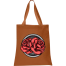 Fashionable Fabric Tote Bag With Zipper image