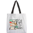 Fashionable Fabric Tote Bag With Zipper - BWTG -066 image