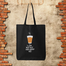 Fashionable Fabric Tote Bag With Zipper image