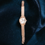 Fashionable Ladies Quartz Diamond Wristwatch - Rose Gold image