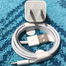 Fast Charger with Cable for Iphone 5, 6, 7 (White) image