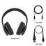 Fastrack Reflex Tunes F02 Active Noise Cancelling Wireless Headphone - Black image