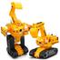 Fengyuan 28172 2.4G One Key Deformation RC Engineering Robot Car - Yellow image