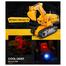 Fengyuan 28172 2.4G One Key Deformation RC Engineering Robot Car - Yellow image