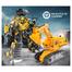 Fengyuan 28172 2.4G One Key Deformation RC Engineering Robot Car - Yellow image