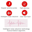 Fetal Doppler Rate Monitor Baby Fetal Sound Heart Detector LCD Display with gel image
