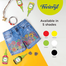 Fevicryl 3D Outliners Regular Kit, Fabric and Multi-Surface 3D Outliners Assorted Pack, Multi Colour, 20 ml - 5 pcs image