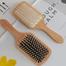 Fexja Premium Fashion Paddle Cushion Wooden Hair Brush / Comb - 1pcs image