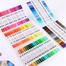 FineLiner Dual Tip Brush Pen Drawing Painting Watercolor Art Marker Pens for Coloring Book Calligraphy 100 PCS Colors image