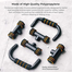 Fitness Plastic Push up Bar Stands Pushup Chest Bar Strong Pushup Stands with Comfortable Foam Grip and Non-Slip Bars image