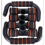 Fitness Push up Bar Stands Pushup Chest Bar Strong Chrome Steel Pushup Stands with Comfortable Foam Grip and Non-Slip Bars image